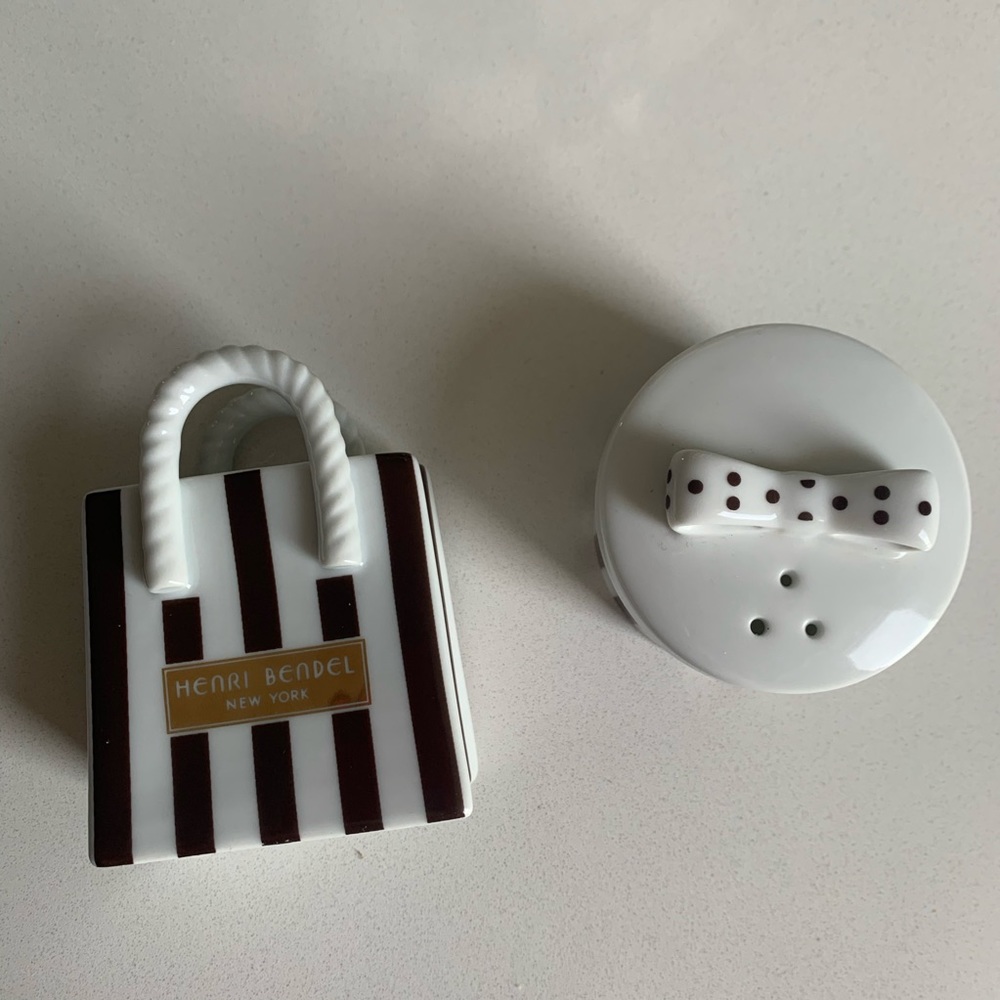 Henri Bendel Salt and Pepper shakers